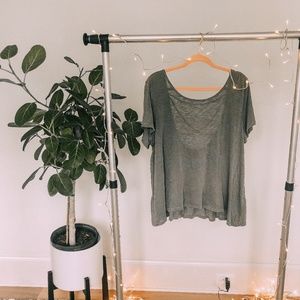 Boyfriend Tee with Criss-Cross detail || Torid